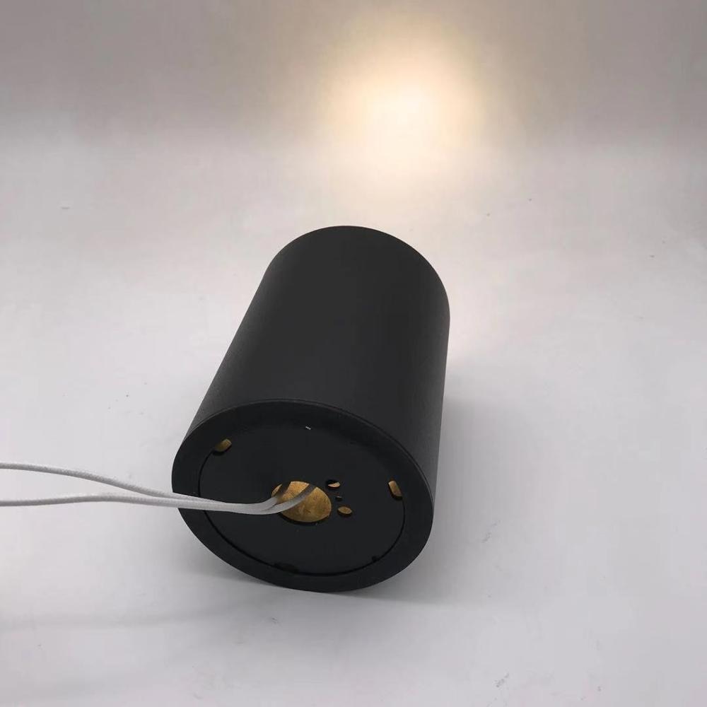 IP65 Outdoor Cylinder Surface Mounted LED GU10 Downlight Fixture 220V Bathroom Waterproof Ceiling Down Spot Light GU10 Fitting