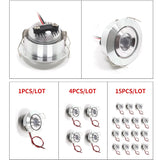 Spot 12V mini Built-in LED living room clothing store ceiling spotlight adjustable angle embedded 3W Built in downlight