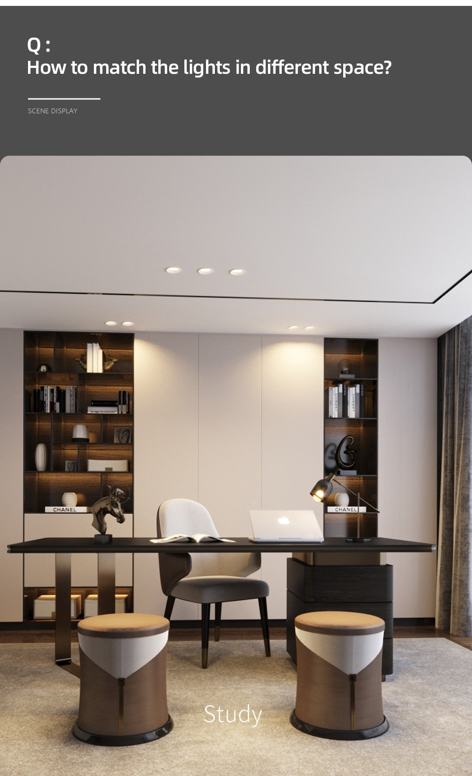 Aisilan Led Downlight Matte soft Anti-glare Recessed Downlight Aluminium Ceilling Spot Light narrow side waterproof spot light