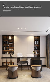 Aisilan Led Downlight Matte soft Anti-glare Recessed Downlight Aluminium Ceilling Spot Light narrow side waterproof spot light