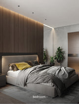 Aisilan LED recessed downlight Frameless anti-glare for living room corridor bedroom Angle Adjustable cutout size 8cm spot light