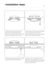 Aisilan LED recessed downlight Frameless anti-glare for living room corridor bedroom Angle Adjustable cutout size 8cm spot light
