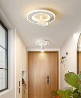 Tinlaibor Corridor led Downlights Washroom Cloakroom Aisle Wall Spot lamp Rotate Hall Entrance Stair lamp Downlight 20W 12W