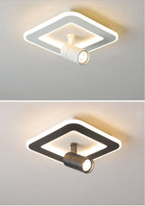 Tinlaibor Corridor led Downlights Washroom Cloakroom Aisle Wall Spot lamp Rotate Hall Entrance Stair lamp Downlight 20W 12W