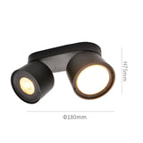 Spotlight 14W 24W AC110V-240V led downlight adjustable angle aisle corridor ceiling spotlight