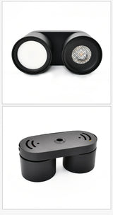 Spotlight 14W 24W AC110V-240V led downlight adjustable angle aisle corridor ceiling spotlight