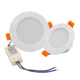 DBF White Housing LED Recessed Downlight High Bright SMD 5730 3000K/4000K/6000K Ceiling Spot Lamp Home Indoor Lighting AC 220V