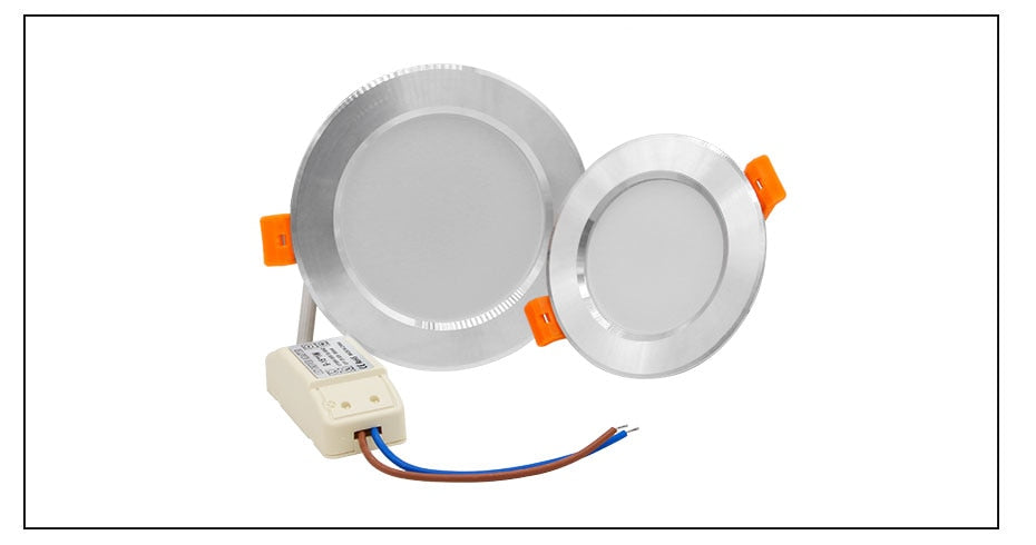 DBF White Housing LED Recessed Downlight High Bright SMD 5730 3000K/4000K/6000K Ceiling Spot Lamp Home Indoor Lighting AC 220V