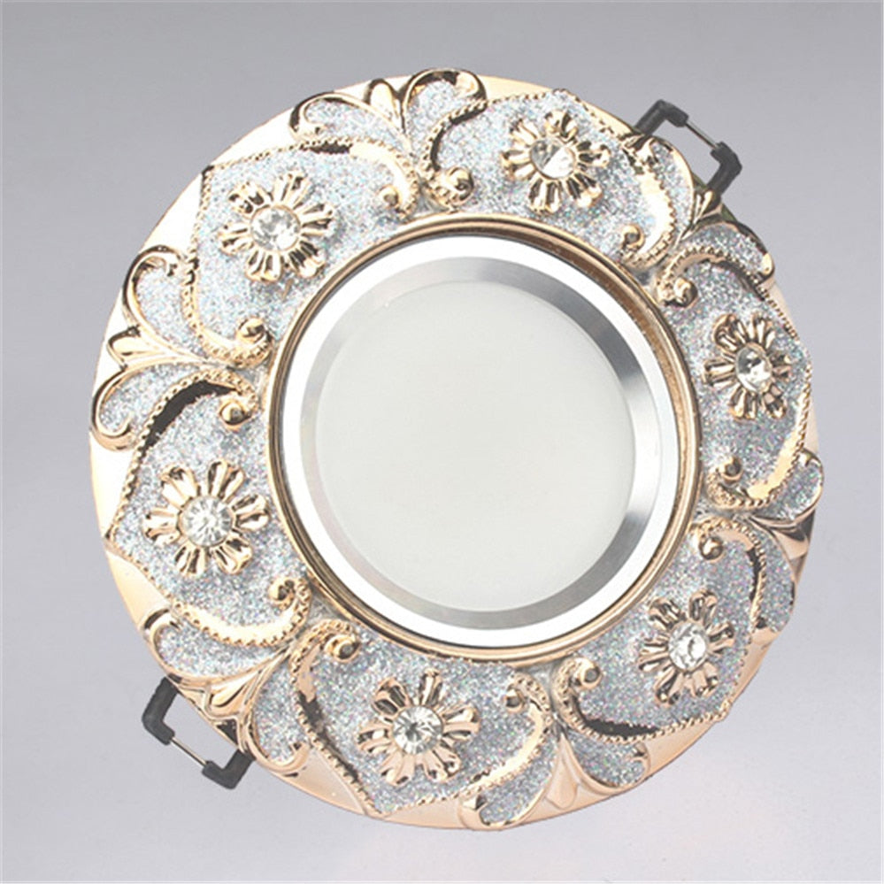 Nordic Modern Round Garland Led Ceiling Lamp 3W 5W 7W 220V For Hallway Living Room Corridor Luxury Loft Decors Resin Downlight