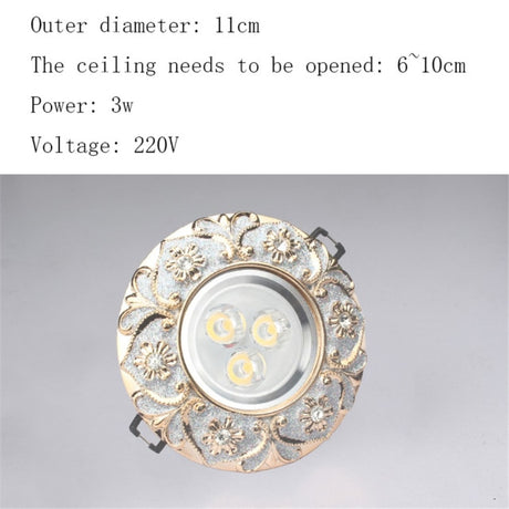 Nordic Modern Round Garland Led Ceiling Lamp 3W 5W 7W 220V For Hallway Living Room Corridor Luxury Loft Decors Resin Downlight