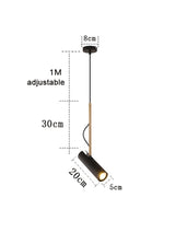 Bedside Pendant LED COB Down Light Hanging Kitchen Suspension Lamp Spot Lighting LED Down Light Adjustable Downlight Hang lamp