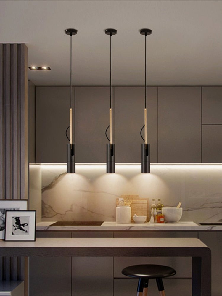 Bedside Pendant LED COB Down Light Hanging Kitchen Suspension Lamp Spot Lighting LED Down Light Adjustable Downlight Hang lamp