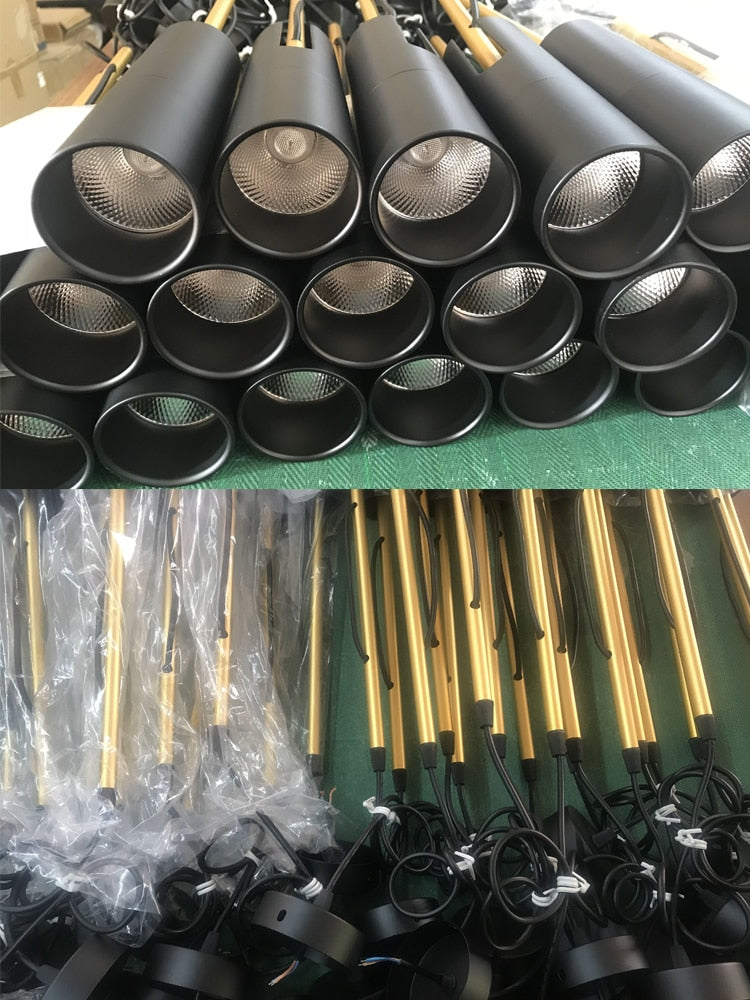 Bedside Pendant LED COB Down Light Hanging Kitchen Suspension Lamp Spot Lighting LED Down Light Adjustable Downlight Hang lamp