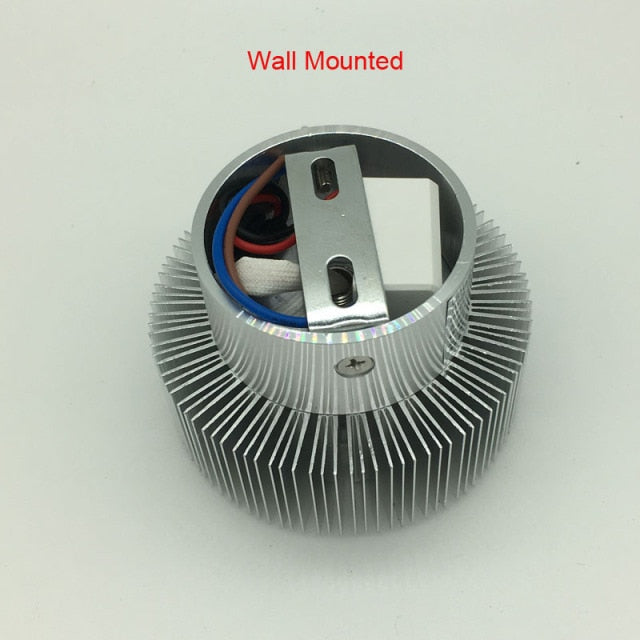 Modern LED Downlight RGB 3W wall Sconce Art Gallery Decoration Front Balcony lamp Porch corridors led recessed lights