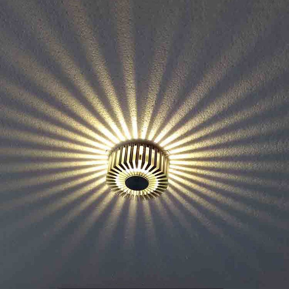 Modern LED Downlight RGB 3W wall Sconce Art Gallery Decoration Front Balcony lamp Porch corridors led recessed lights