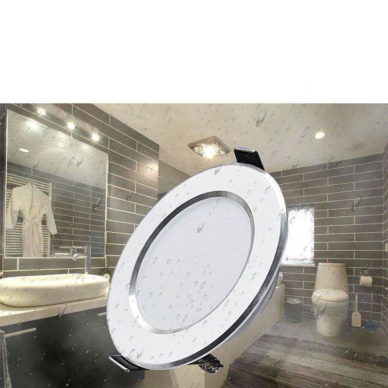 AC/DC 12V 110V Led Downlight 5W 7W 9W 12W 15W 18W Ceiling Recessed Grid Downlights Round Lamp