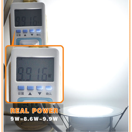 AC/DC 12V 110V Led Downlight 5W 7W 9W 12W 15W 18W Ceiling Recessed Grid Downlights Round Lamp