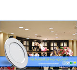 AC/DC 12V 110V Led Downlight 5W 7W 9W 12W 15W 18W Ceiling Recessed Grid Downlights Round Lamp