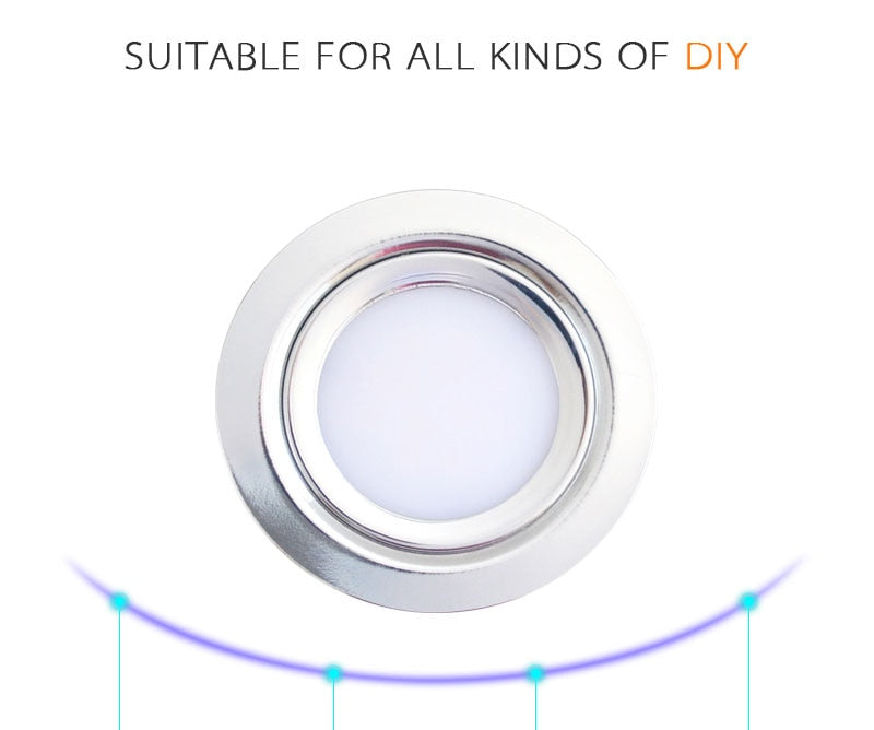 IP65 Downlight 3W 5W 7W DC 12V Stainless Steel 304 LED Safety Voltage Downlights for Home Kitchen Dining Spot Lighting 14mm Slim