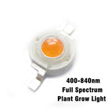 50pcs 1W 3W High Power LED Light-Emitting Diode LEDs Chip SMD Warm White Red Green Blue Yellow For SpotLight Downlight Lamp Bulb