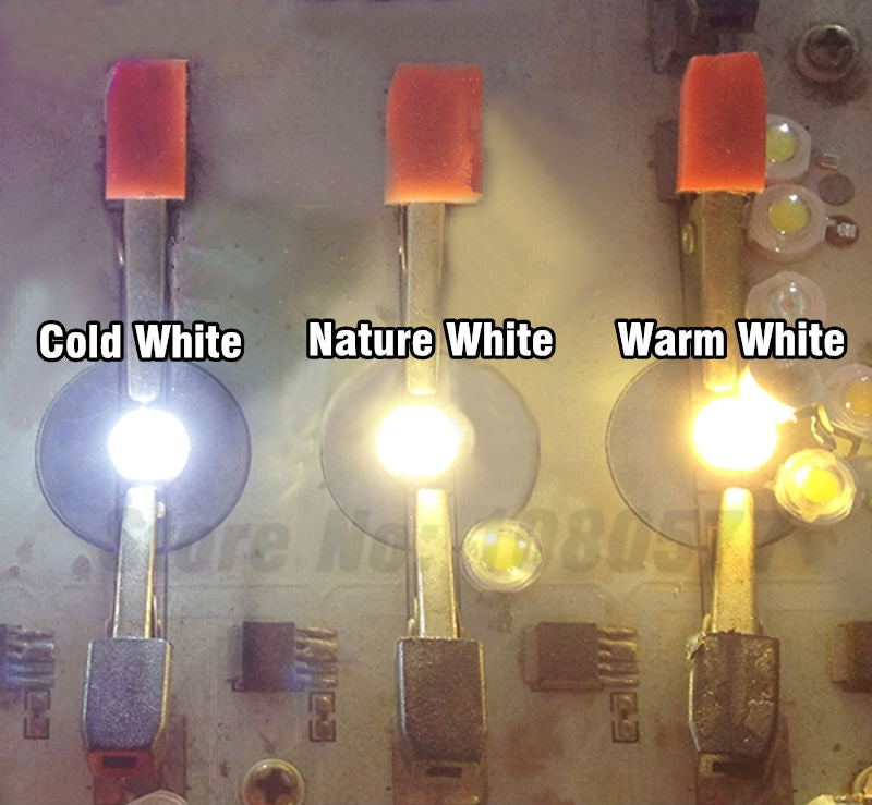 50pcs 1W 3W High Power LED Light-Emitting Diode LEDs Chip SMD Warm White Red Green Blue Yellow For SpotLight Downlight Lamp Bulb