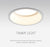 Recessed Downlight Dimmable Led Lamp Deep Anti-Glare Led Spot 5W 7W 12W 15W Lighting Living Room Bedroom Hotel Cafe's Ceiling Lamp