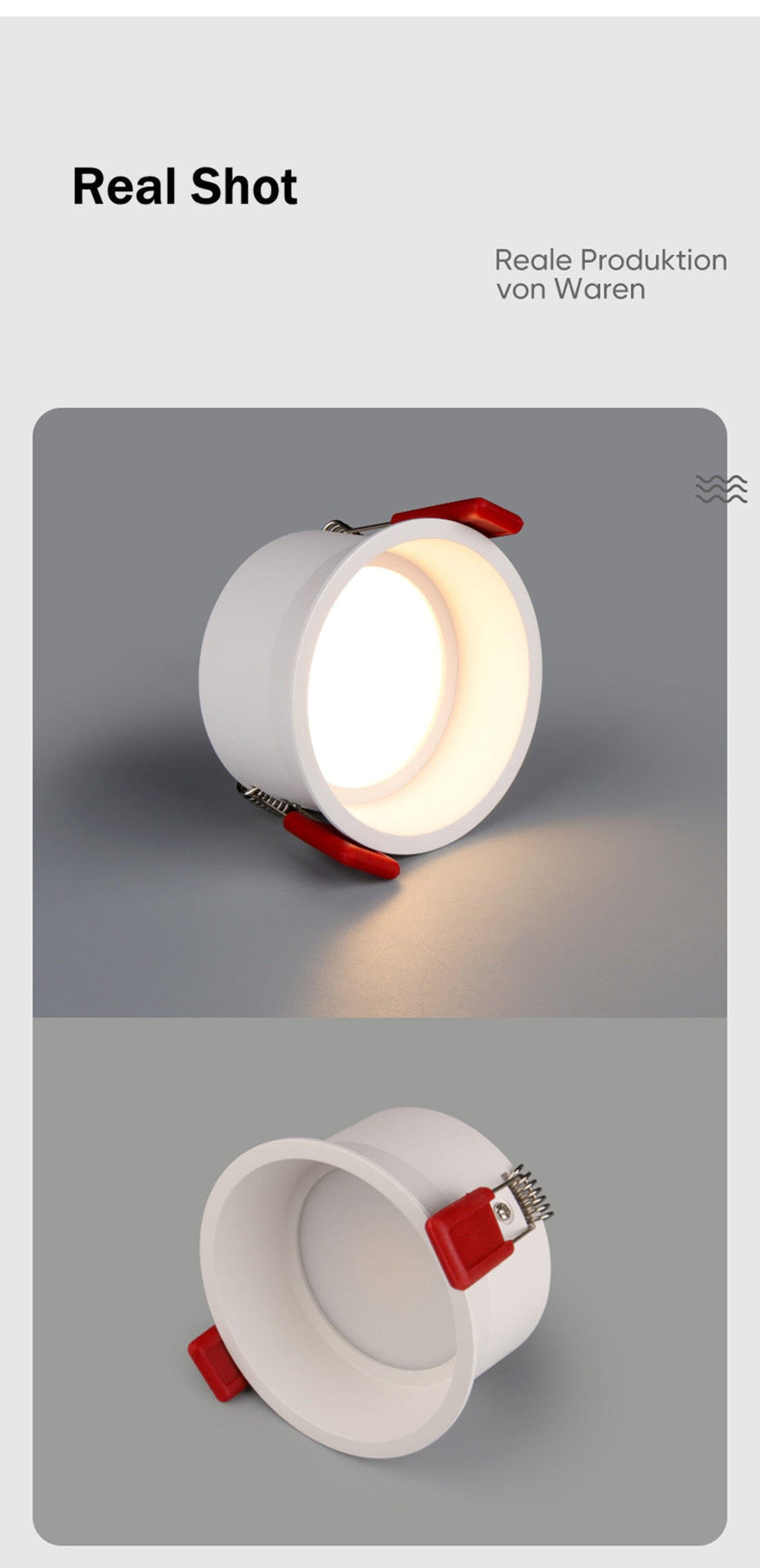 Recessed Downlight Dimmable Led Lamp Deep Anti-Glare Led Spot 5W 7W 12W 15W Lighting Living Room Bedroom Hotel Cafe's Ceiling Lamp