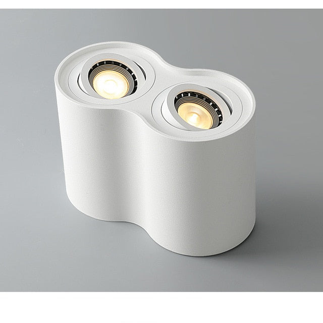 LED 20W 24W Replaceable GU10 LED Bulb Surface Mounted LED COB Downlight Cold/Warm White for Bedroom Kitchen LED Ceiling Spotlight