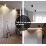 LED 20W 24W Replaceable GU10 LED Bulb Surface Mounted LED COB Downlight Cold/Warm White for Bedroom Kitchen LED Ceiling Spotlight