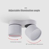 Dimming downlight led ceiling light anti-glare ceiling foldable spotlight 7W 12W 15W