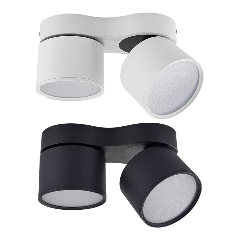 Dimming downlight led ceiling light anti-glare ceiling foldable spotlight 7W 12W 15W