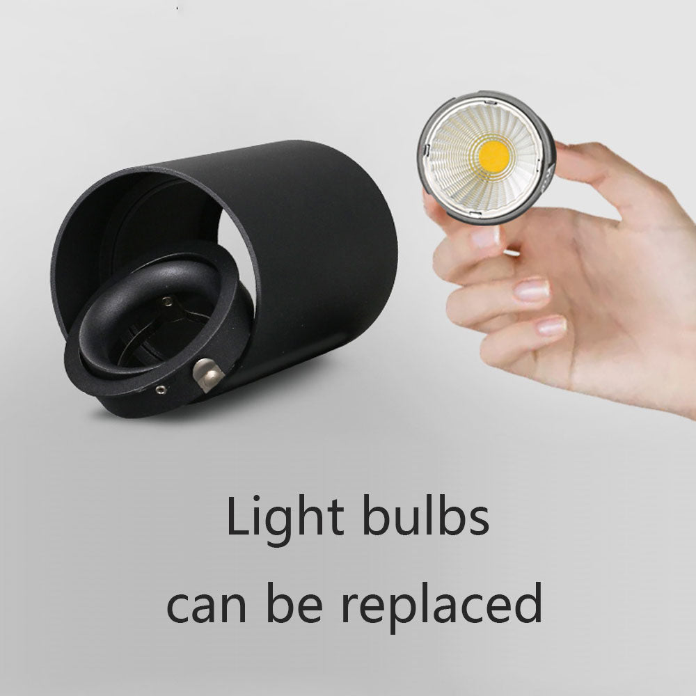 Replaceable GU10 Bulb Kitchen Foye Bedroom Living room LED Ceiling light 6W Cylinder type Supermarket Aisle6