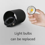 Replaceable GU10 Bulb Kitchen Foye Bedroom Living room LED Ceiling light 6W Cylinder type Supermarket Aisle6