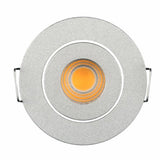 Mini LED Downlight 42mm Cut Hole Under Cabinet Spot Light 3W for Jewelry Display Ceiling Recessed Lamp 100V-240V white / black