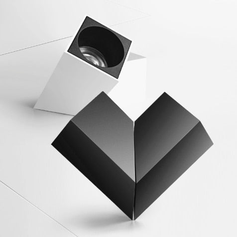 Folding 360° Rotation Dimmable LED Downlights 15W/20W COB LED Ceiling Spot Lights 85~265V LED Background Lamps Indoor Lighting