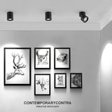 DBF Honeycomb Deep Glare Surface Downlight Holder+GX5.3 Light Bulb Replaceable 7W Angle Adjustable Ceiling Spot Light Bedroom