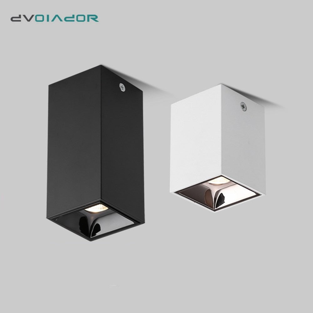 Surface Mounted Downlight Led Ceiling Lamp 15W 20W LED COB Downlight Indoor Lighting For Living Room Bedroom Kitchen AC110V 220V