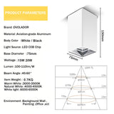 Surface Mounted Downlight Led Ceiling Lamp 15W 20W LED COB Downlight Indoor Lighting For Living Room Bedroom Kitchen AC110V 220V