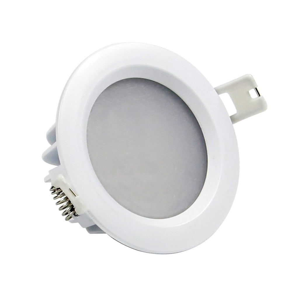 4pcs/Lot Waterproof LED Downlight IP65 LED Spot Light 15W/12W/9W/7W/5W Super Bright 220V Bathroom Recessed Ceiling Lamp
