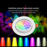 Miboxer 9W RGB+CCT LED Ceiling Spotlight Dimmable FUT062 AC110V 220V led Downlight angle Adjustable Support Smart Phone APP