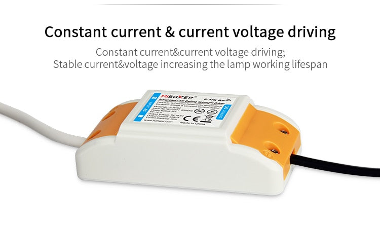 Miboxer 9W RGB+CCT LED Ceiling Spotlight Dimmable FUT062 AC110V 220V led Downlight angle Adjustable Support Smart Phone APP