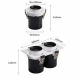 Stretchable Recessed Downlight Led Ceiling Downlight Telescopic Rotary Spot Lamp For Living Room Restaurant