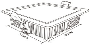 Miboxer 9W RGB+CCT Square LED Downlight FUT064 AC 100V 220V Indoor Panel lighting spot led light ceiling lights luces led lamp