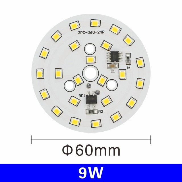 LED Chip 3W 5W 7W 9W 12W 15W 18W SMD 2835 Light Beads AC 220V-240V DIY For Led Downlight Cold/Warm white Lighting Spotlight