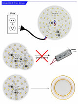 LED Chip 3W 5W 7W 9W 12W 15W 18W SMD 2835 Light Beads AC 220V-240V DIY For Led Downlight Cold/Warm white Lighting Spotlight