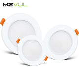 White Led Downlight Recessed Indoor Led Ceiling Lamp 3W 5W 9W 12W AC220V Led Spot Lamp For Living Room Foyer Bar Counter Office