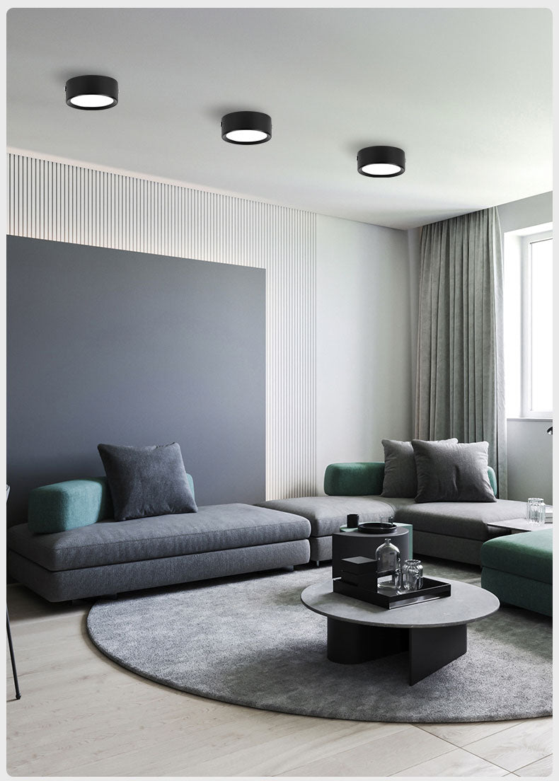 LED Downlight Modern Ceiling Lamp Surface Mounted Spot Led 3W 5W 7W 9W 12W 15W 18W Ultra Thin Bedroom Living Room Lighting 220V