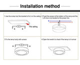 LED Downlight Modern Ceiling Lamp Surface Mounted Spot Led 3W 5W 7W 9W 12W 15W 18W Ultra Thin Bedroom Living Room Lighting 220V
