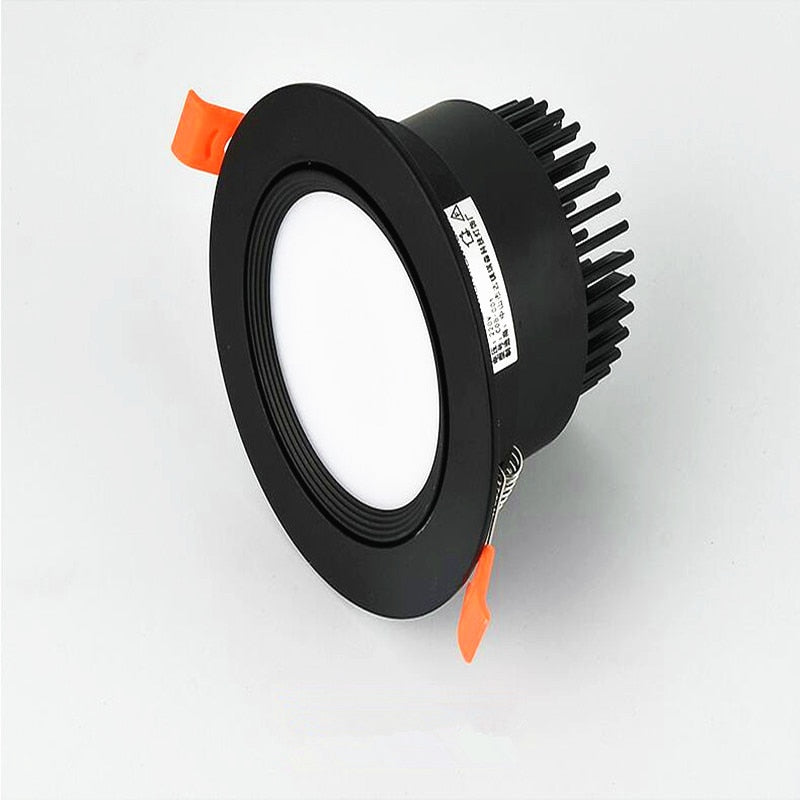 Dimmable Recessed Anti-glare LED Downlight Epistar 5W 7W 9W 12W 15W 18W COB LED Ceiling Lamp Spot Light AC85-230V Indoor Lighting