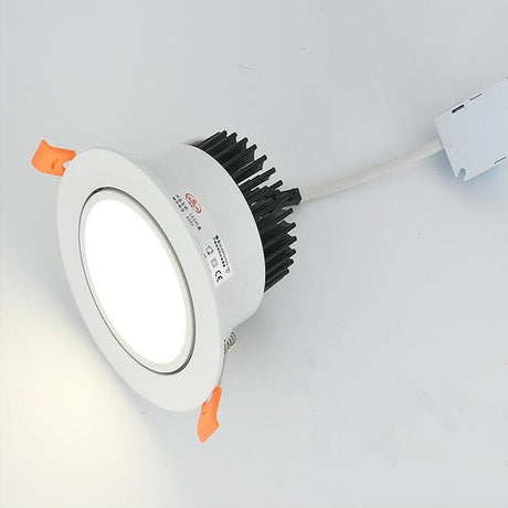 Dimmable Recessed Anti-glare LED Downlight Epistar 5W 7W 9W 12W 15W 18W COB LED Ceiling Lamp Spot Light AC85-230V Indoor Lighting
